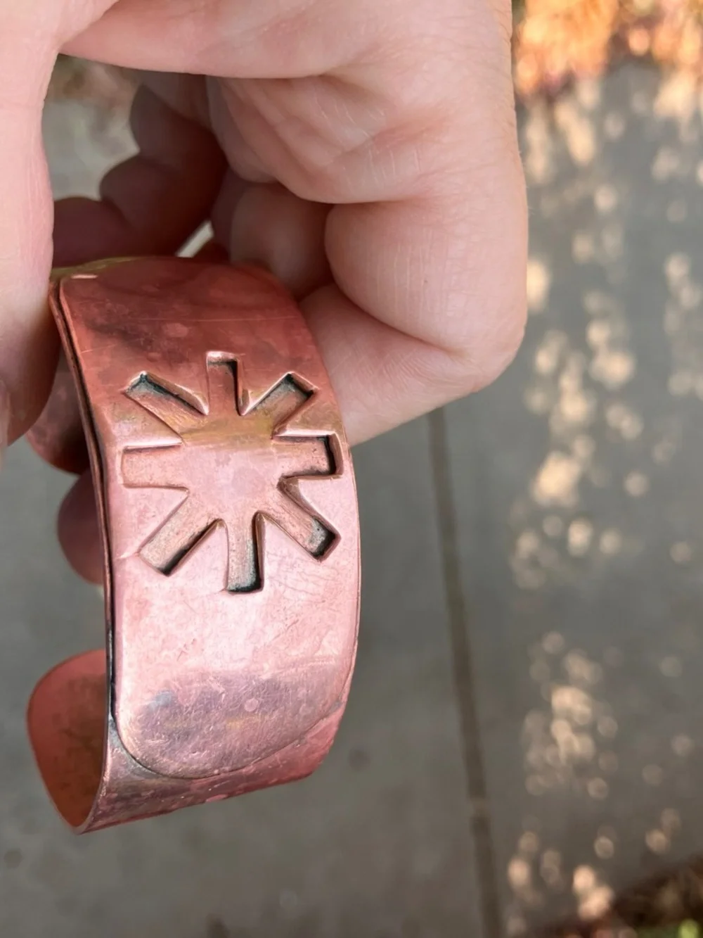 Hand Crafted vintage wide